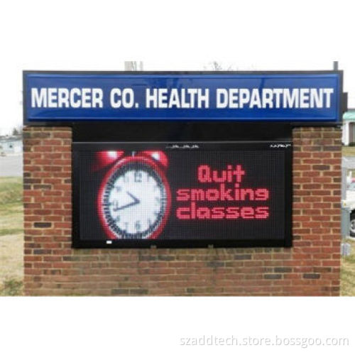 Medical LED Signs, Installed Outside One Hospital